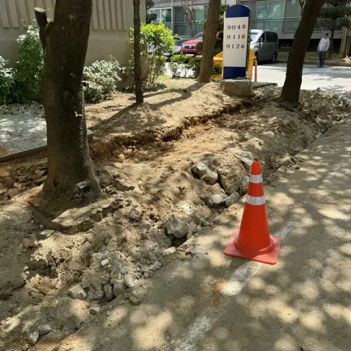 김포 보도블럭교체 시공 사례